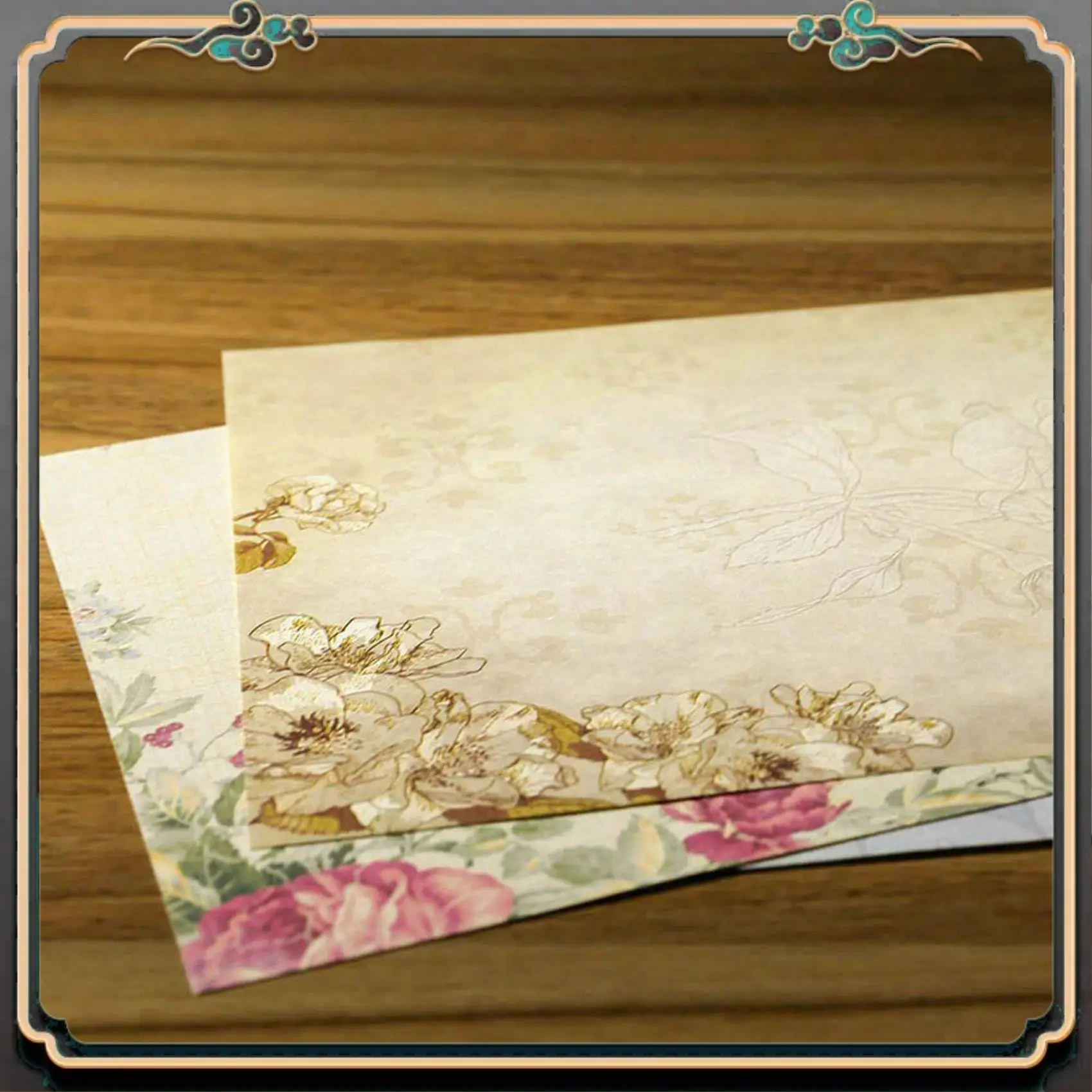 Reliable-80 Sheet Vintage Stationery Sets With Envelopes For Writing Letters