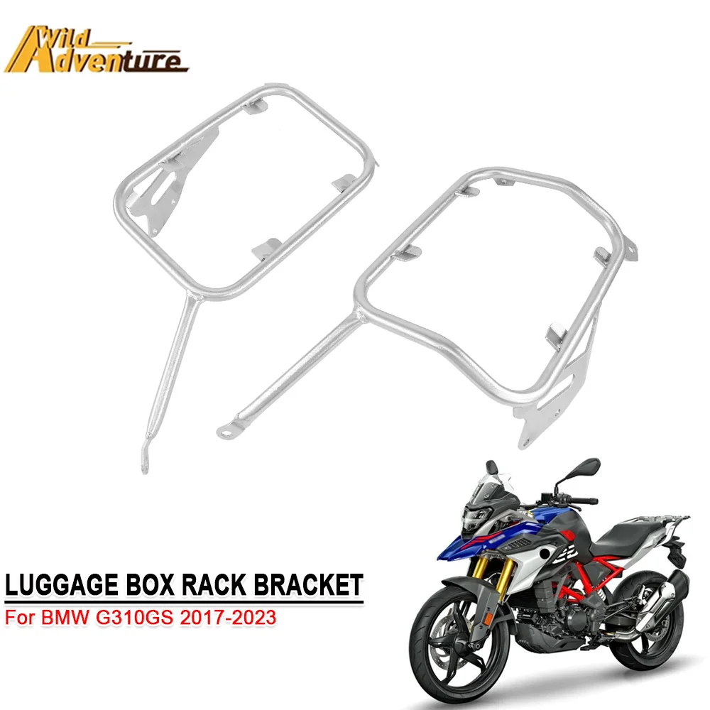 

G310GS Motorcycle Luggage Box Rack Side Pannier Bracket Suitcase Support Holder For BMW G310GS G310 GS G 310GS 2017-2022 2023