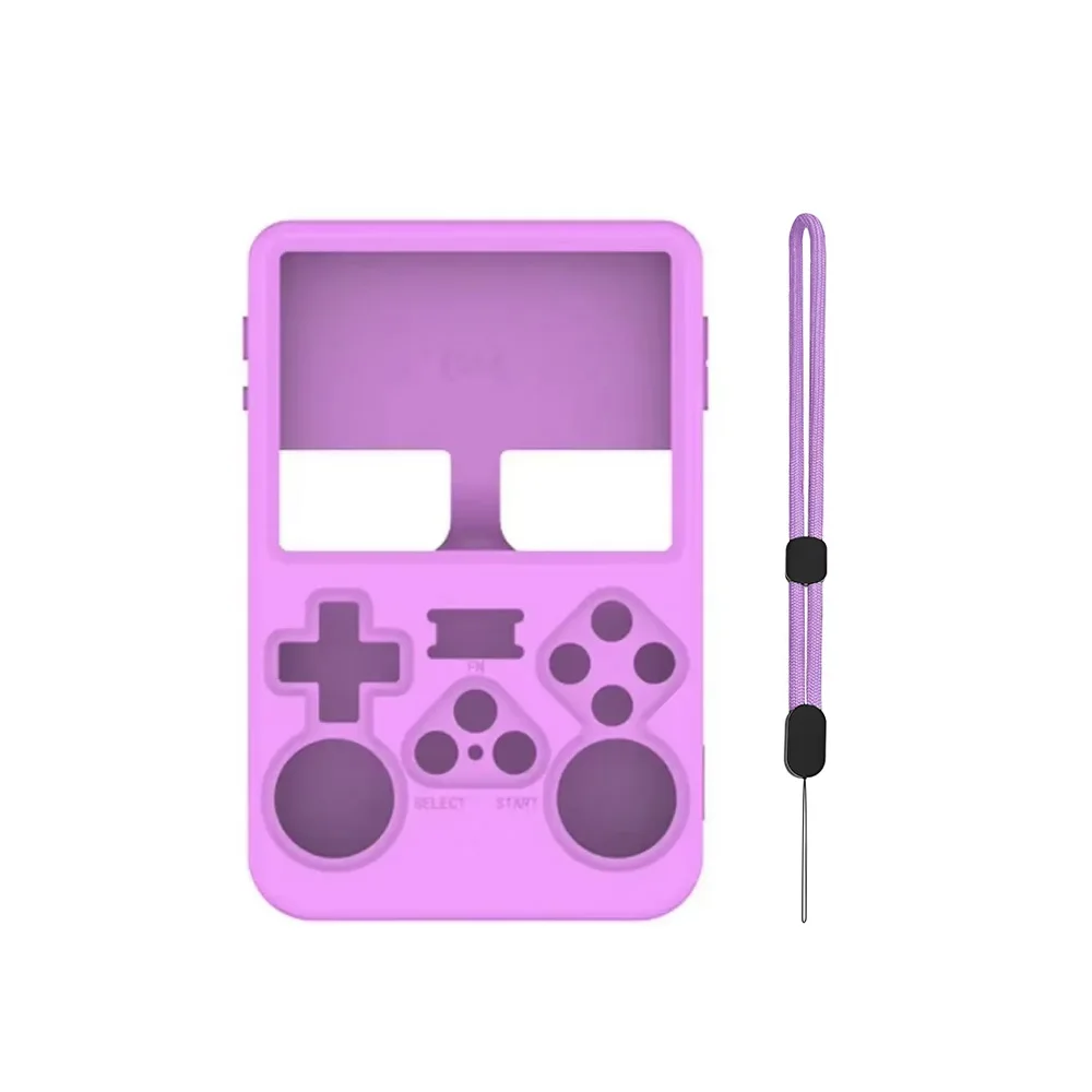 ل ANBERNIC R36S لينة غطاء من السيليكون حقيبة التخزين المضادة للخدش الغطاء الواقي لعبة الملحقات #5