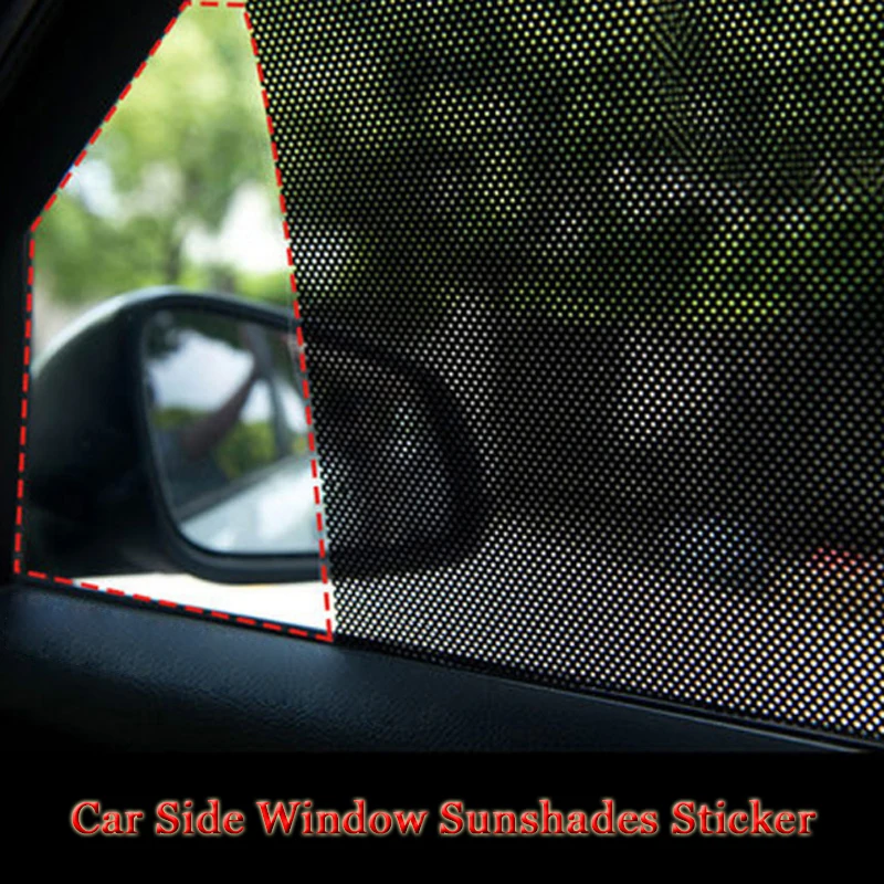 

Car Side Window Sunshades Electrostatic Sticker Sunscreen Film Stickers For Honda KIA Hyundai LADA BMW Audi Nissan Peugeot etc.