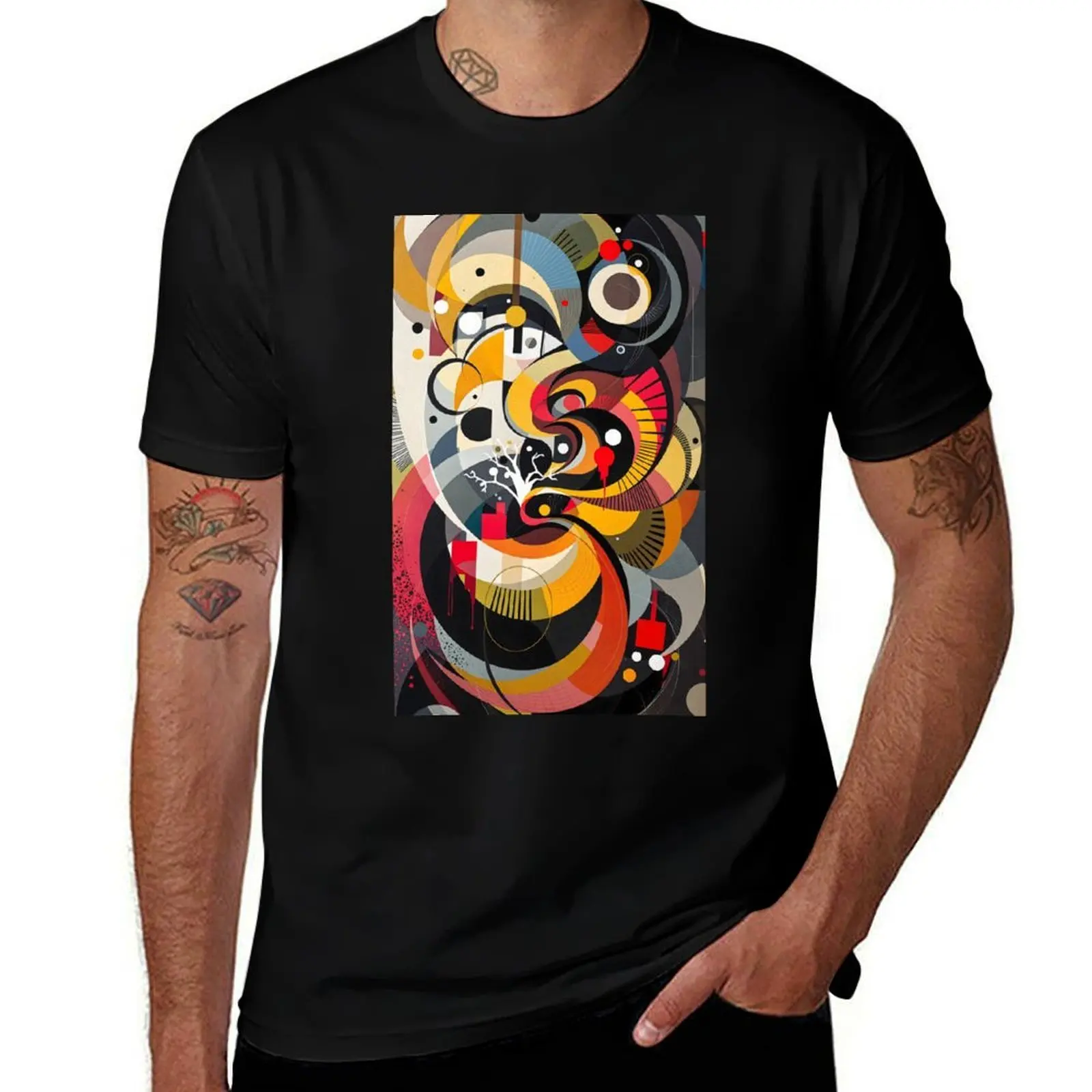 

Harmonic Convergence of Abstract Forms T-Shirt boys whites affliction shirts sweat shirts graphic tees Men's clothing
