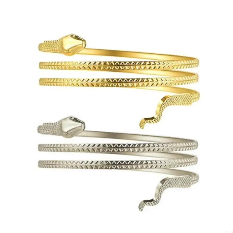 Cuffie a braccio della parte superiore del serpente a blingbling n5kb bracciale bracciale moderno bracciale braccio braccio