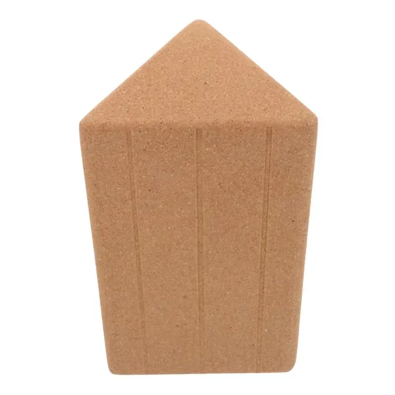 

Exercise Block Professional Triangular Yoga Fitness Block Portable Workout Back Neck Legs Exercise Block Supportive Yoga Fitness