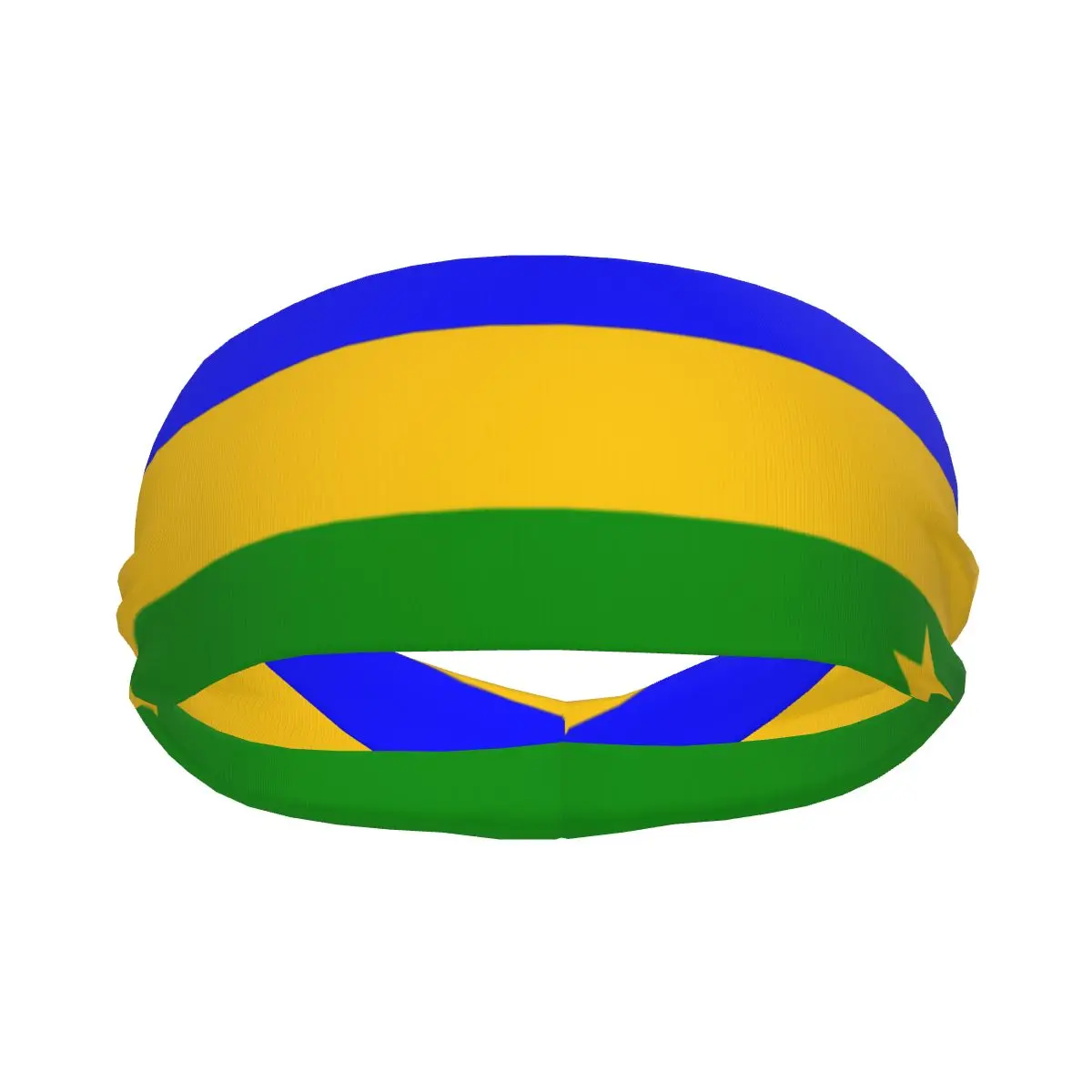 

Headband Sports Yoga Fitness Stretch Sweatband Hair Band Elasticity Headband Flag Of The Kanuri People.svg