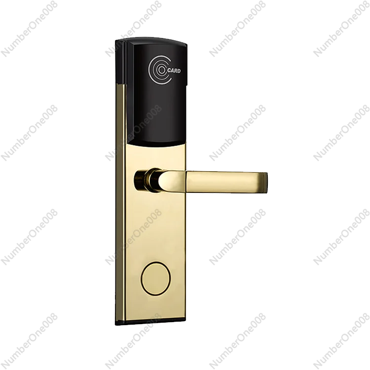 

Smart Hotel Door Lock RFID Card Electronic Keyless Secure Entry Electric Door Lock Set