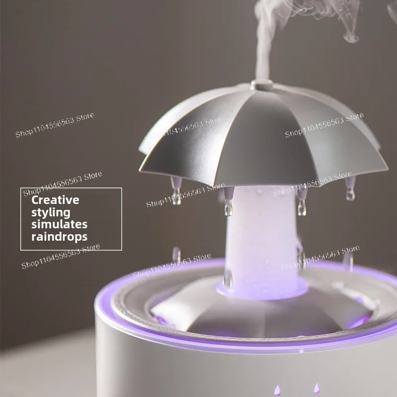 New, colorful raindrop aromatherapy machine, humidifier, home, office, umbrella fragrance machine