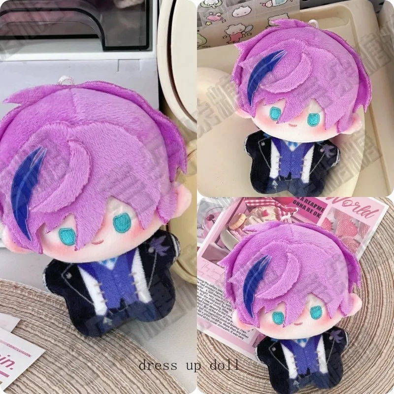 

Sakaki Ness 10cm Anime Kawaii Plush Stuffed Print Doll Cosplay Cartoon Toys Figure Hand Made Clothes Pendant Keychain Plushie