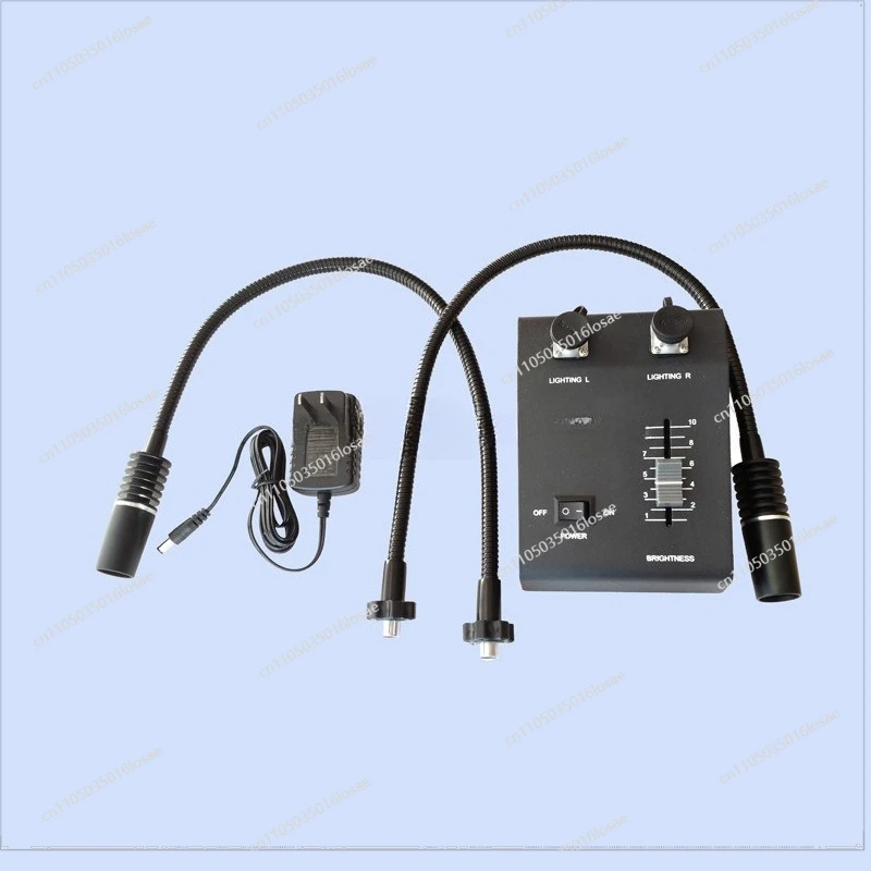 For KT-11B Double Goose Neck Tube LED Lighting LED Spotlight