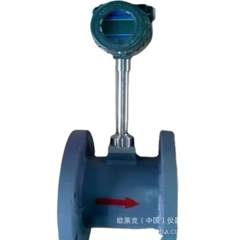 المصنع مباشرة توريد مقياس التدفق الدوامي للتحكم في قياس السائل العام للغاز الصناعي عدادات الجهد العالي