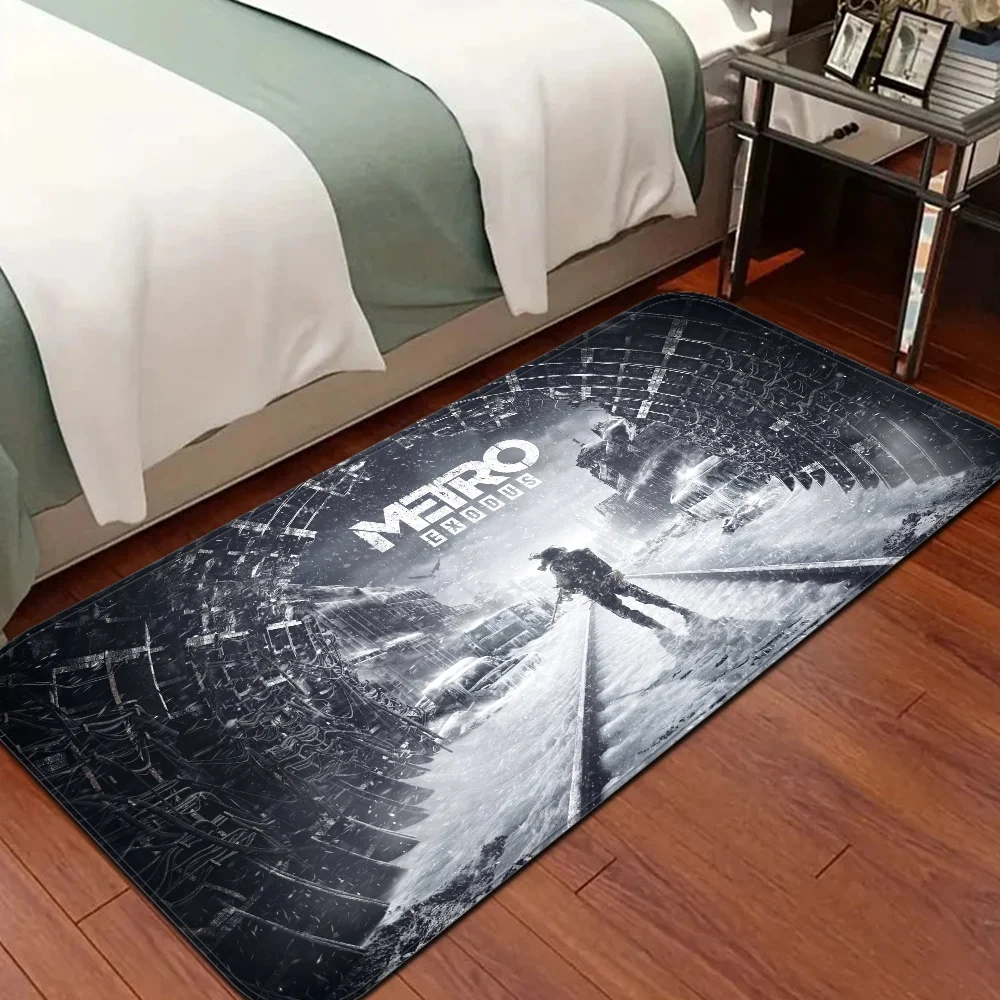 Metro Exodus Floor Carpet Anti-slip Absorb Water Long Strip Cushion Bedroon Mat Welcome Rug