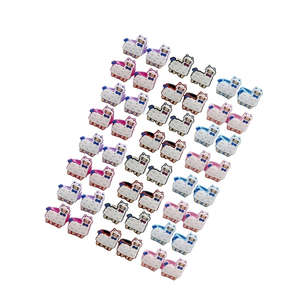 

25pcs Soft Rings Colorful Alpaca for Girls Children Jewelry Gifts Toy Costume Decor Pvc Rings Accessories Play