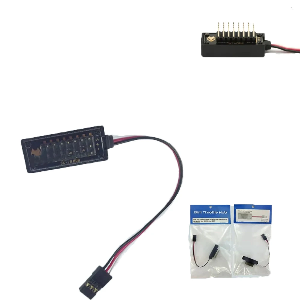 Paralleler Kalibrator für Drosselklappe, (1-8) acht in einem Drosselklappennabe, speziell für Multirotor-Flugzeuge konzipiert.