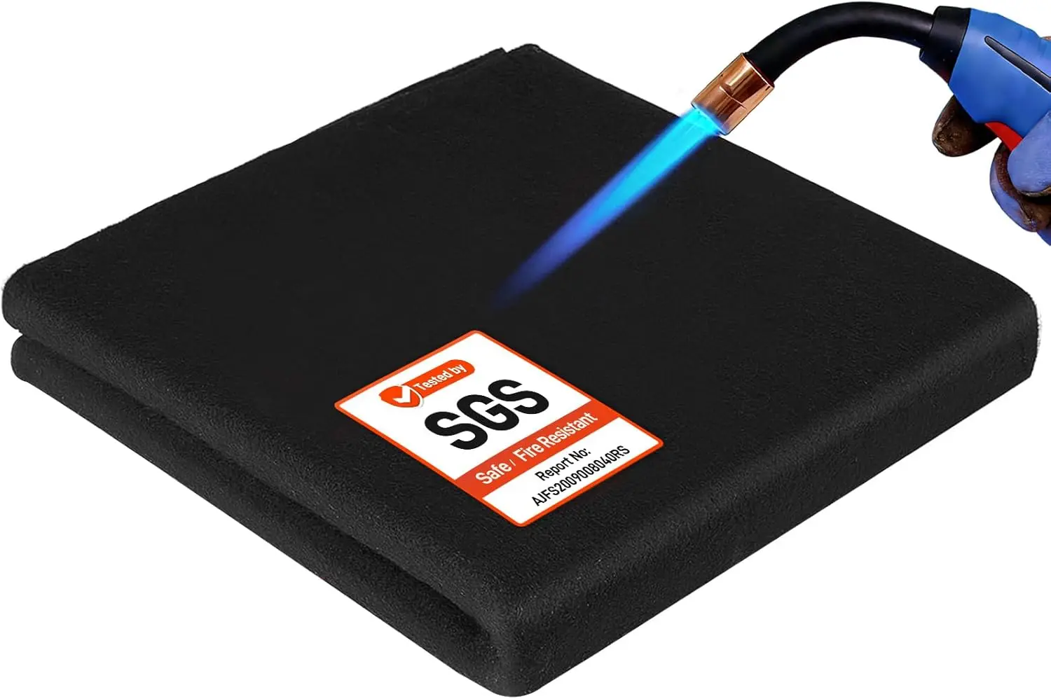 

Огнестойкое сварочное покрывало 6' x 4', толщиной 5 мм, термостойкий коврик для пайки, печи, гриля