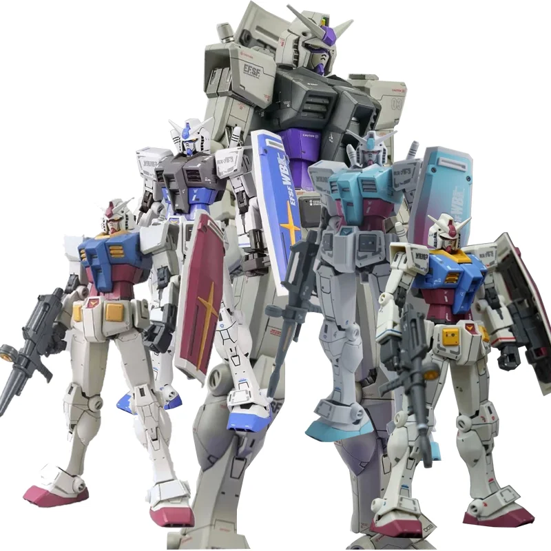 Bling Model Hg 1/144 Rx-78-2 Assembly Model Movable Joints High Quality Collectible Robot Kits Models Kids Gift