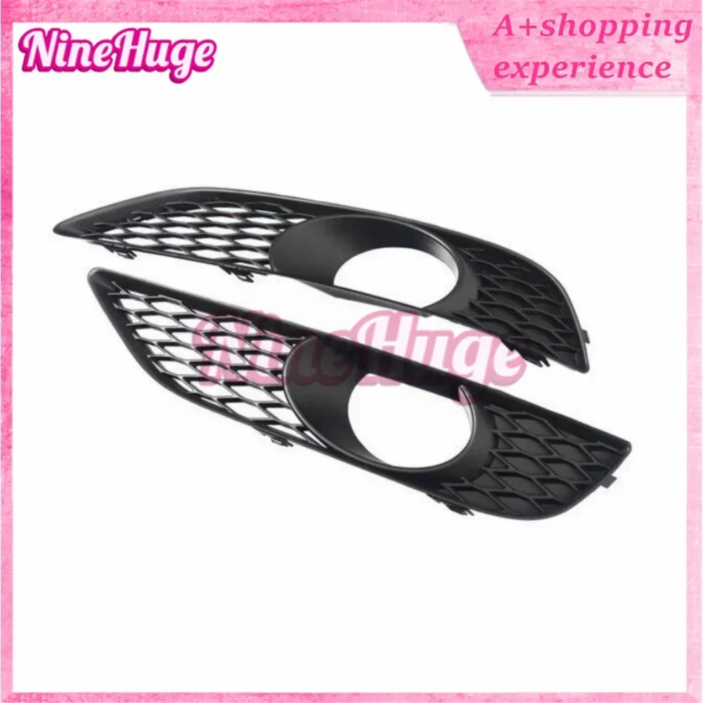 المصد الأمامي الجديد السفلي شبكة علوية شبكة الضباب الخفيف الحافة 4L 0807697 ب 4 لتر 0807698 ب 4 لتر 0807675 ج 4 لتر 0807676 ج لأودي Q7 S-لاين 10-15 #4