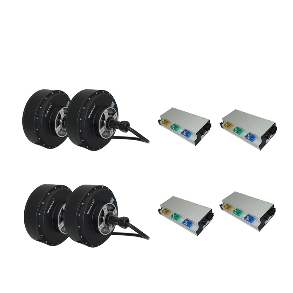 มอเตอร์ QS Motor รุ่น QS273 มอเตอร์ฮับสำหรับรถยนต์ไฟฟ้า 8000W 50H V3 96V แบบไร้แปรงถ่าน BLDC พร้อมคอนโทรลเลอร์ APT96600 สภาพใหม่