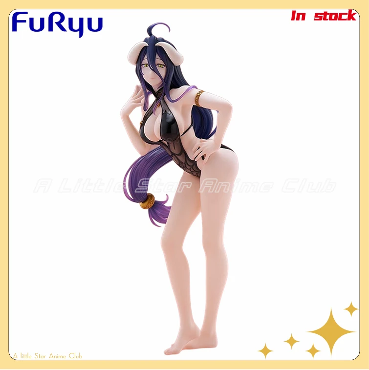 

In Stock Original FuRyu TENITOL TALL OVERLORD Albedo Anime Figures Model