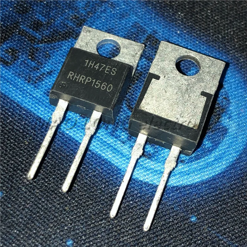 5PCS/LOT  RHRP1560  600V  TO220-2  Fast recovery diode