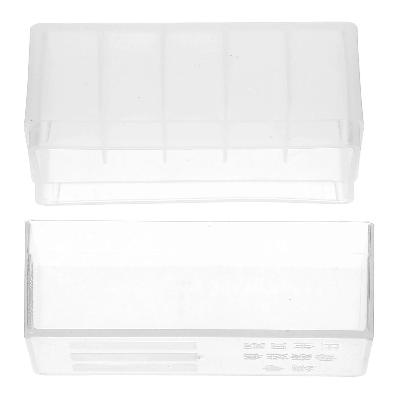

Tube Storage Container Freezer Jar Canister Sample Organizer Transparent