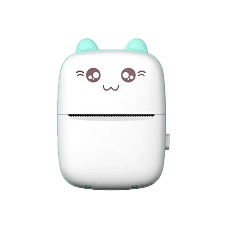 Portable Mini Bluetooth Printer for Kids Home Study Wireless Mobile Phone Connection Error Question Sorting Compact Thermal