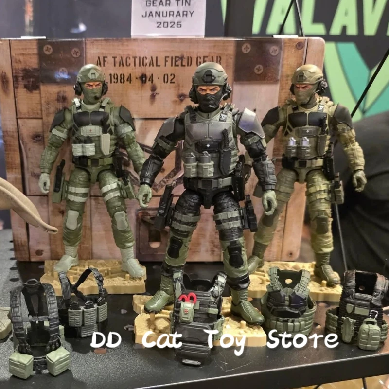 

In Stock Genuine AF Thunder Squad Action Force Series 6 A Part Soldier 1/12 Scale Action Figure Collectible Model Toy Gift