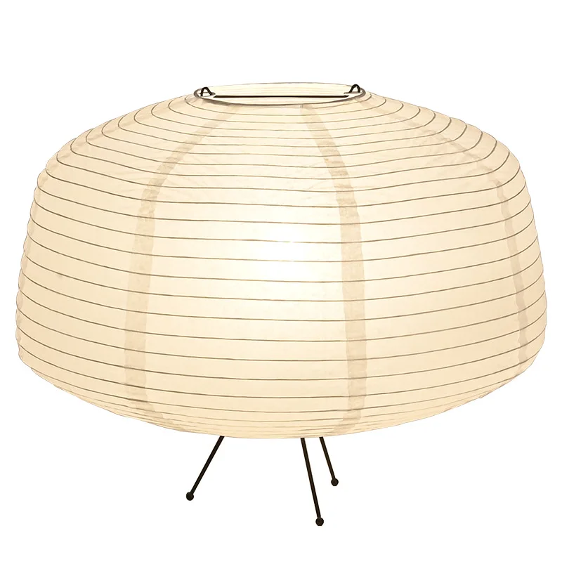 

Japanese-style Rice Paper Floor Lamp Creative Minimalist Bedroom Living Room Decoration Table Lights Tea Room Study Paper Lights