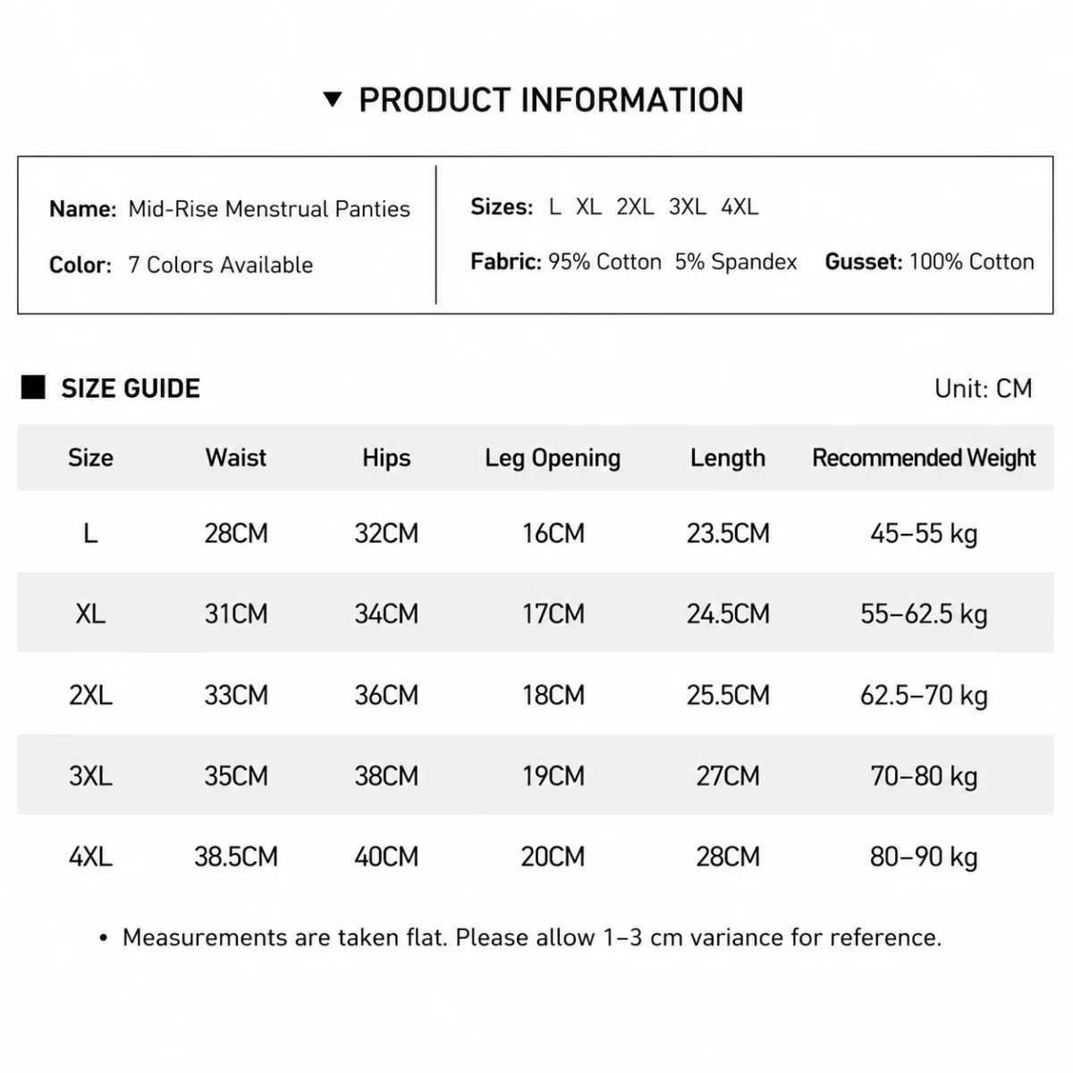 1/3Pcs Women's Menstrual Brief - Seamless Underwear Women 评论和价格