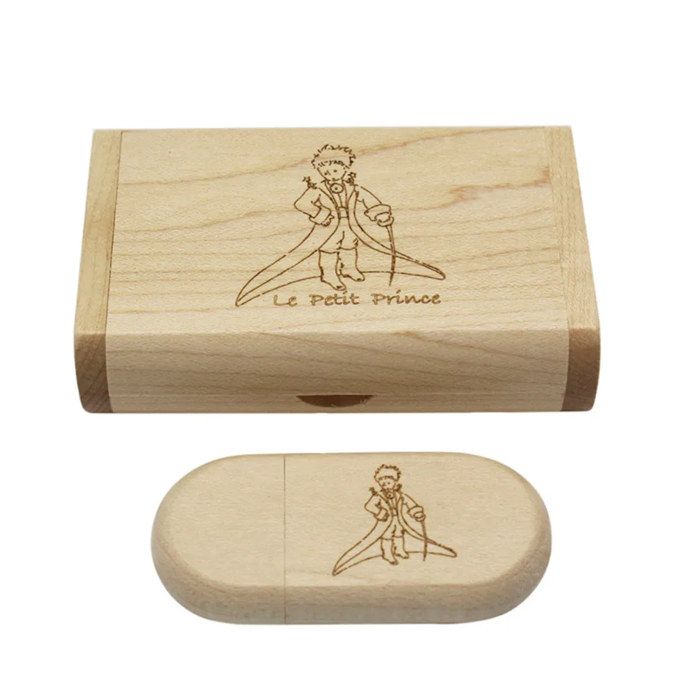 Free custom logo wooden Walnut wood carbonized bamboo usb flash drive pendrive 4G 8GB 16GB 32GB 64GB USB memory stick