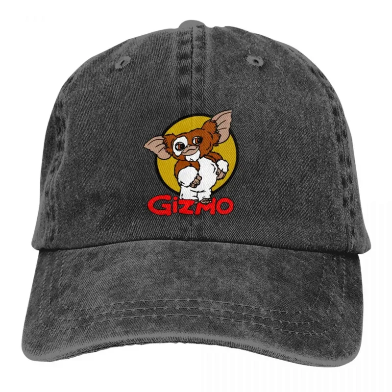 Gizmo He's No Gremlin Baseball Caps Peaked Cap Gremlins Thriller Movie Sun Shade Hats for Men