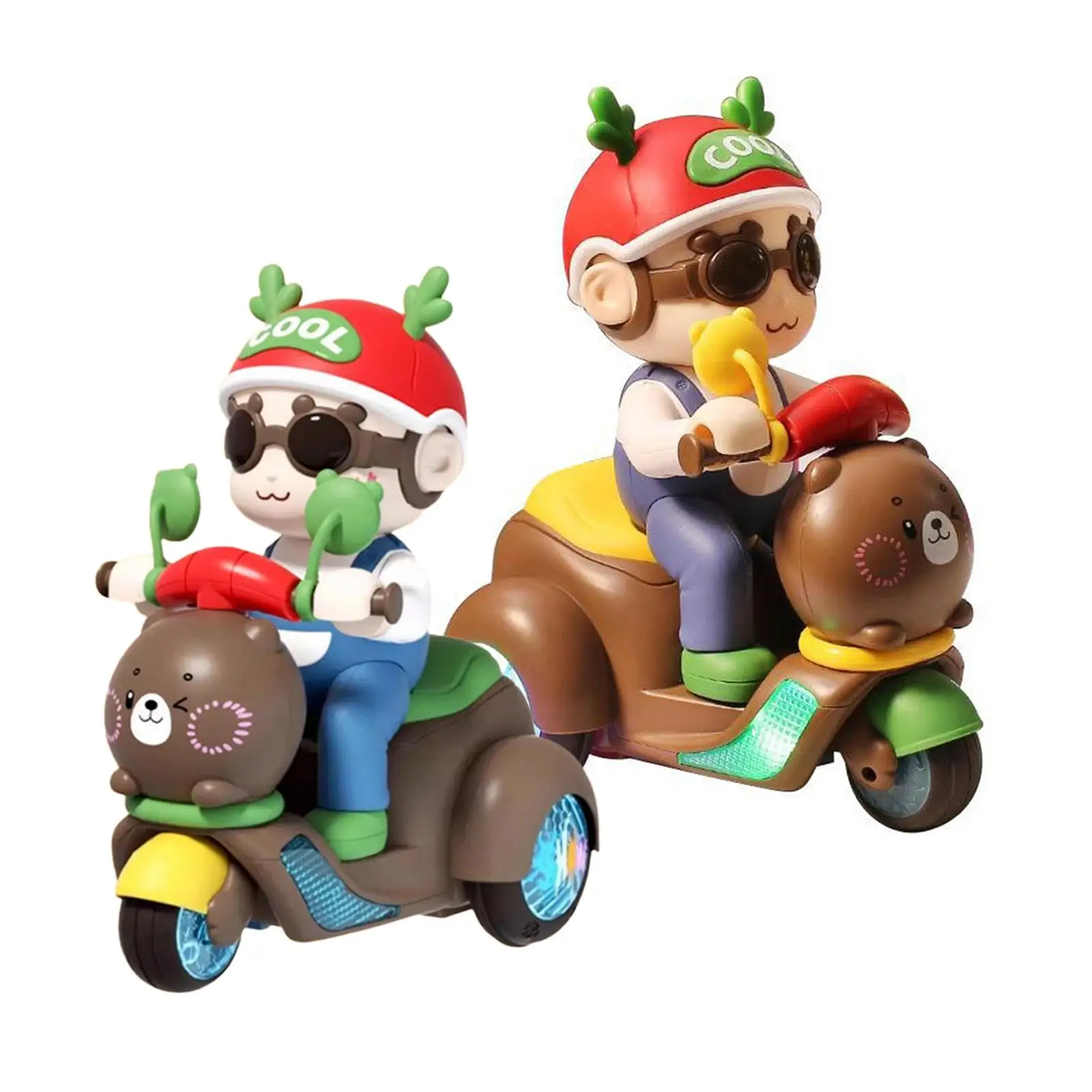 Novelty Boys Electric Tricycle Stunt Motorcycles Educational for Preschool