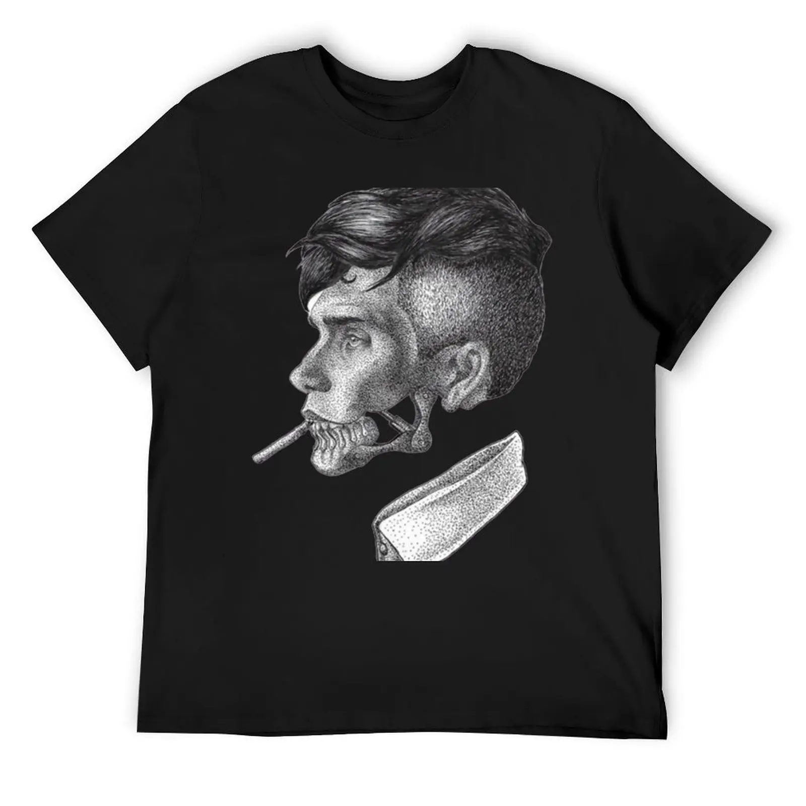 Tommy-Shelby T-Shirt for a boy graphic tee shirt anime stuff men clothing
