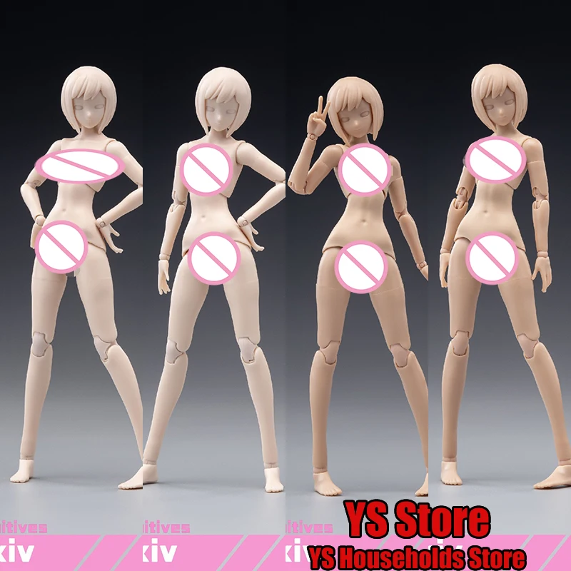

86toys T86-ST01-04 Pale Suntan 1/12 Girl Soldier Flexible Joint Body Movable Model Toys For 6" Action Figure Diy Decoration