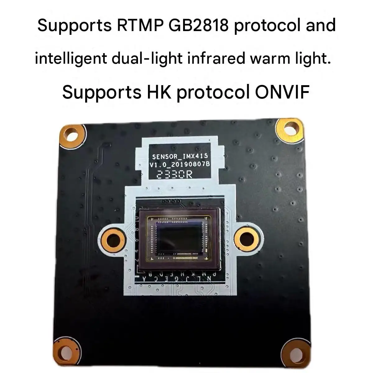 8MP IMX415 SSC339G IP Camera Module with Lens 4GB DDR H.265+ 4K 30fps AI Smart Detection ONVIF