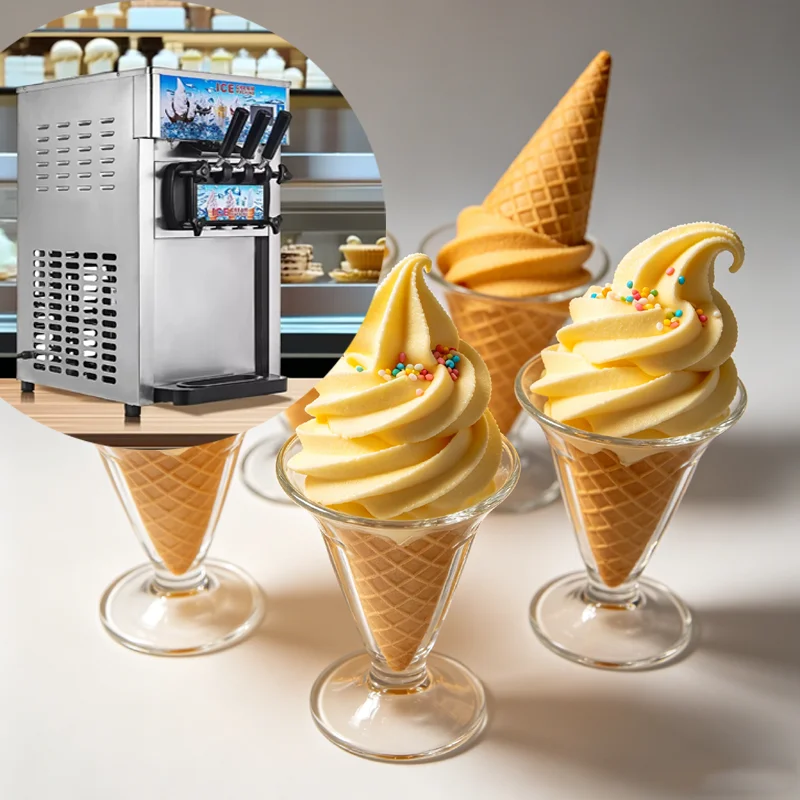

Commercial Ice Cream Maker 2025 New Design for Gelato and Milk Based Desserts Shop Ready Equipment
