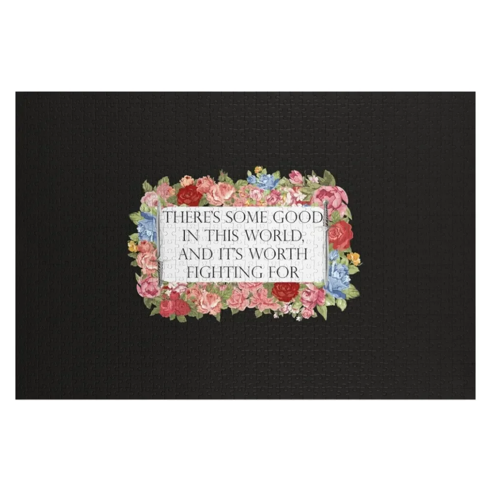 

Good in this world Jigsaw Puzzle Custom Gift Christmas Gifts Custom Name Wood Puzzle