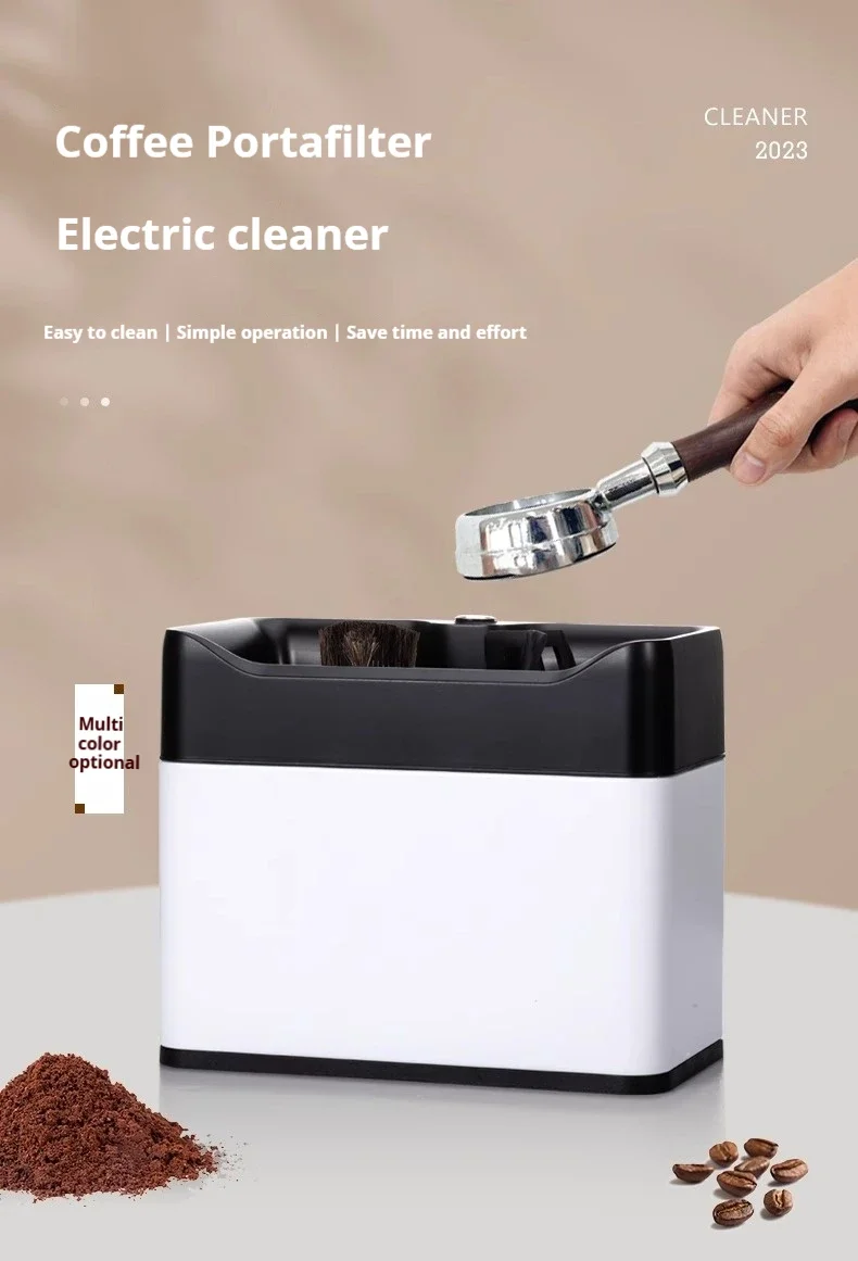 Electric Espresso Coffee Portafilter Cleaner for coffee shop Coffee Filter Brush Machine