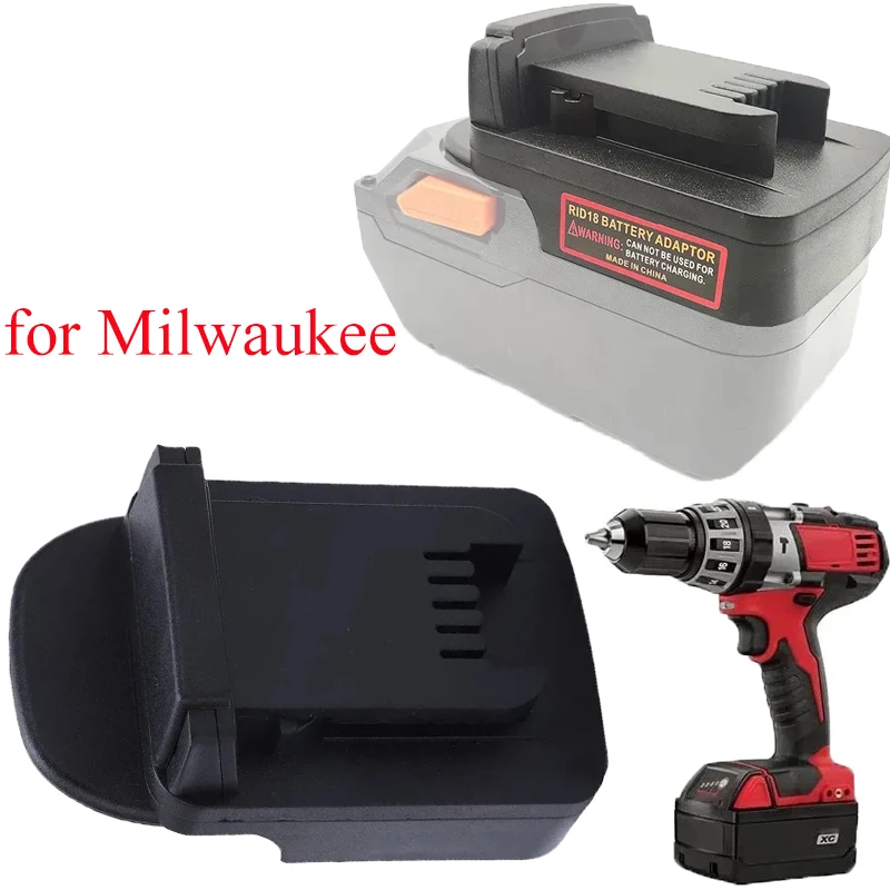 

Battery Adapter Converts RIDGID AEG 18V Lithium Battery To Milwaukee 18V Batteries for Milwaukee Tools Battery Tool Accessories
