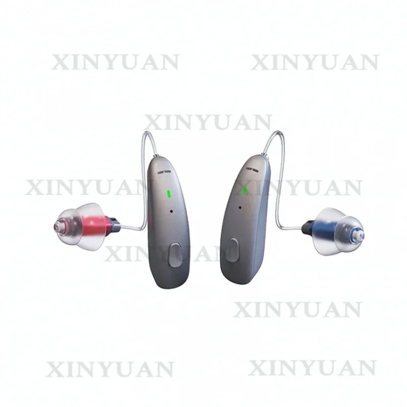 Hearing Aid, Rechargeable BTE Wireless Hearing Amplifier Supporting Mobile Phone App Control with Premium Build Quality