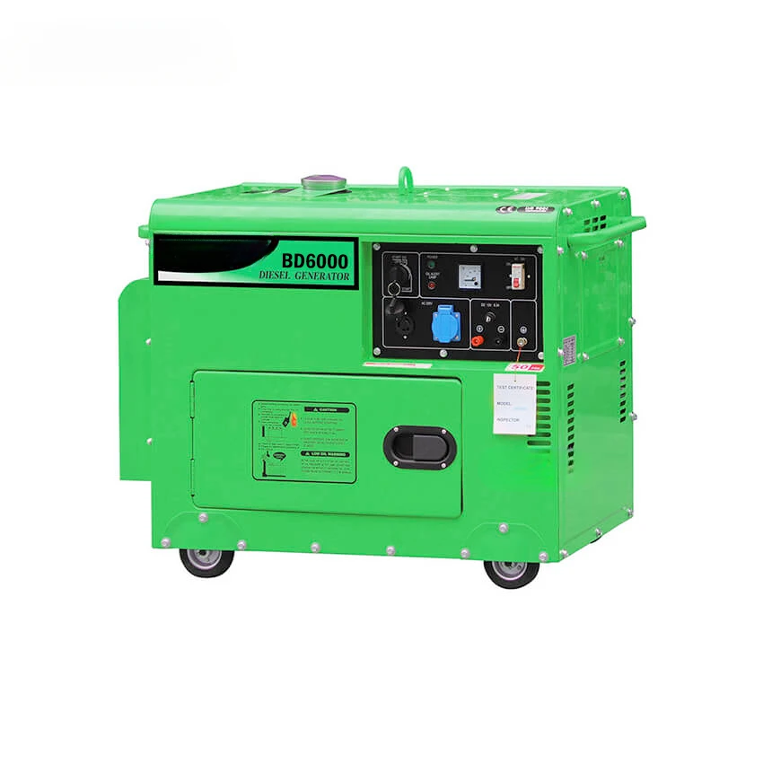 220V 380V 110V 5KVA 15KVA 4.5KW 4.6KW 5KW 5.5KW 6KW 6.5KW Portable Welding Silent Power Diesel Generator for Sale