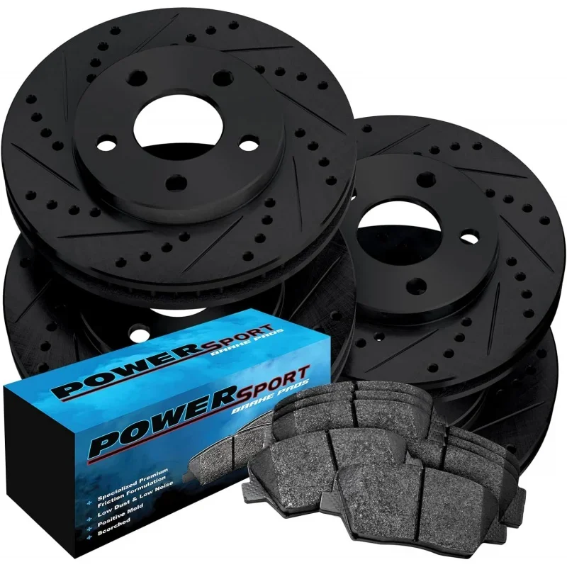 Front Rear Brakes and Rotors Kit   Pads   Ceramic   - BBCC.40133.02