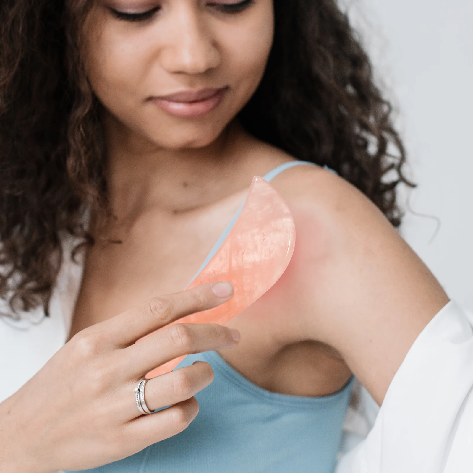 

Jade Stone Scraping Plate Massage Relaxation Tool Facial Body Massaging Board for Spa Beauty Therapy Gua Sha Scraper