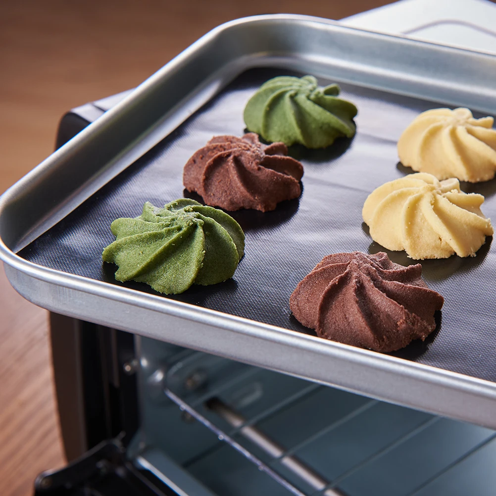 

Fiberglass Fabric Ptfe Baking Mat Non-Stick Reusable High Temperature Resistant Grill Pad for Biscuits Cakes Baking Mat