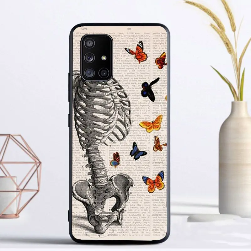 Human Anatomy Organ Phone Cover For Samsung Galaxy A55 A54 5G A24 A52 A12 A13 A14 A23 A53 A32 A22 A34 A41 A42 A33 A20E A40 Cases