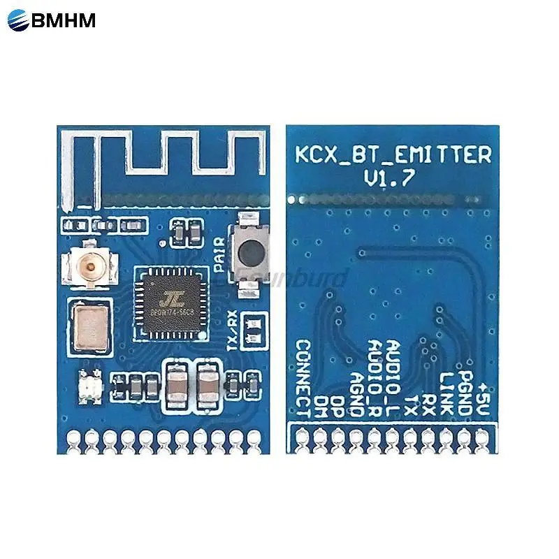 Bluetooth module 5.3 Audio transmitter module Stereo GFSK transceiver Earphone board Wireless speaker KCX_ BT_ EMITTER 5