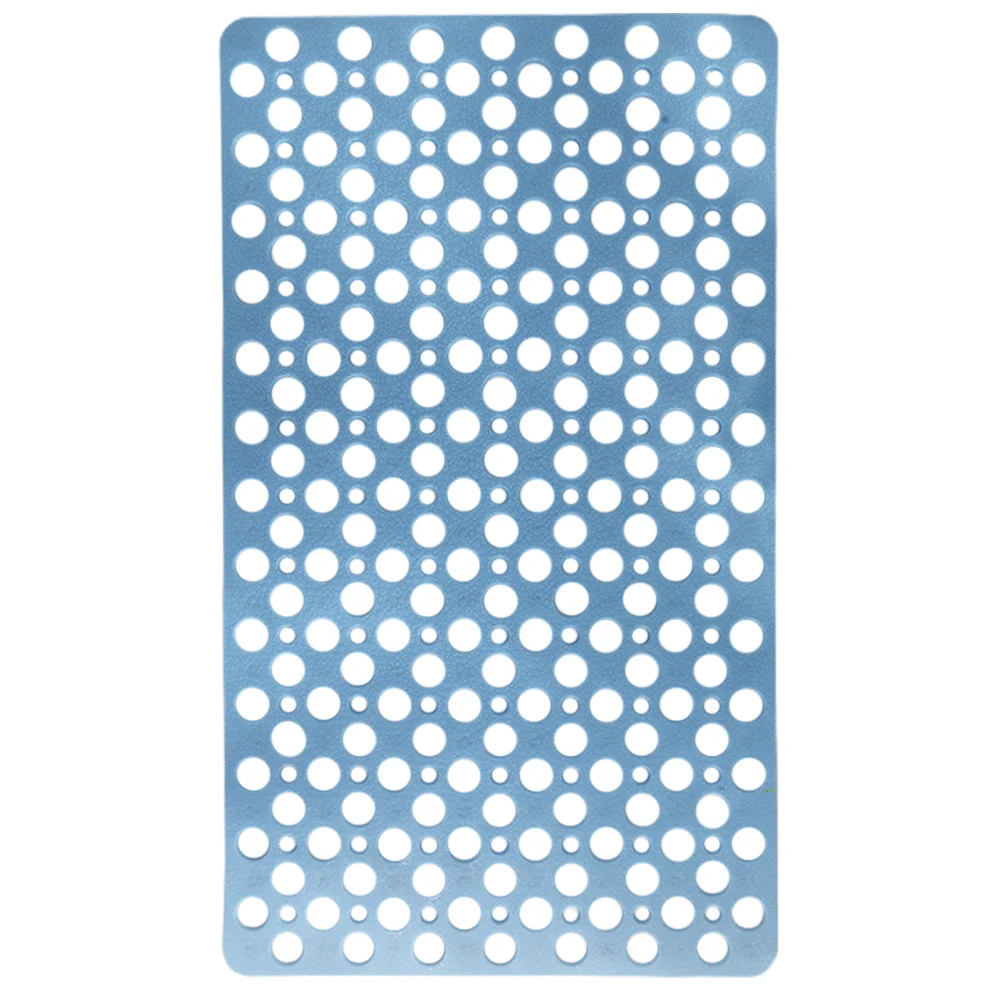 

Bathroom Mat White Non slip Bath Floor Mats Suction Cups Anti skidding Pad Hydrophobic Drainage TPE Material Flexible Elastic