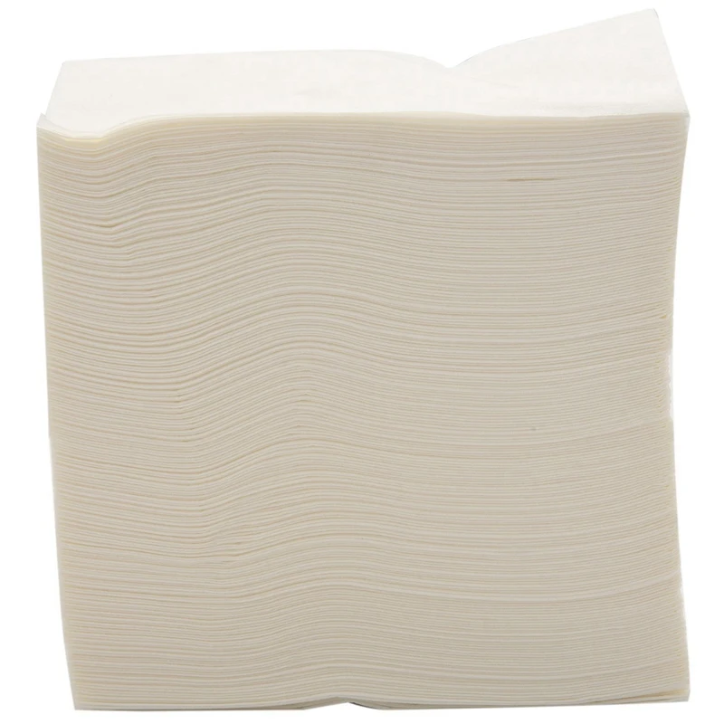 Toallas de lino para invitados, desechables como servilletas de papel suaves, para cocina, baño, fiestas, bodas (blanco, 1000)