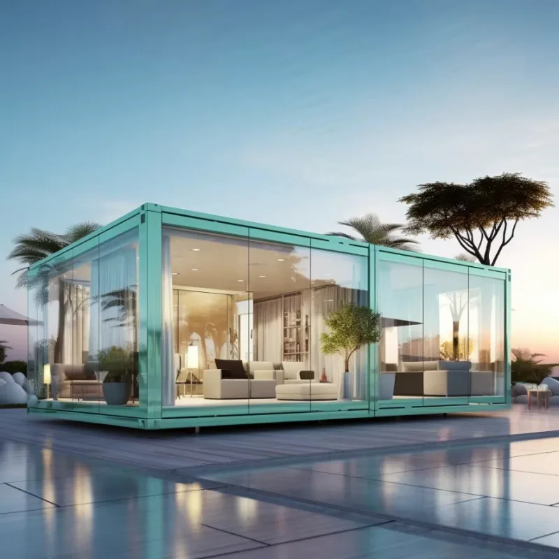YG 20/40ft منزل حاوية منزلية صغيرة عالية الجودة هيكل فولاذي مسبق الصنع منزل حاوية سقيفة الماشية مستودع