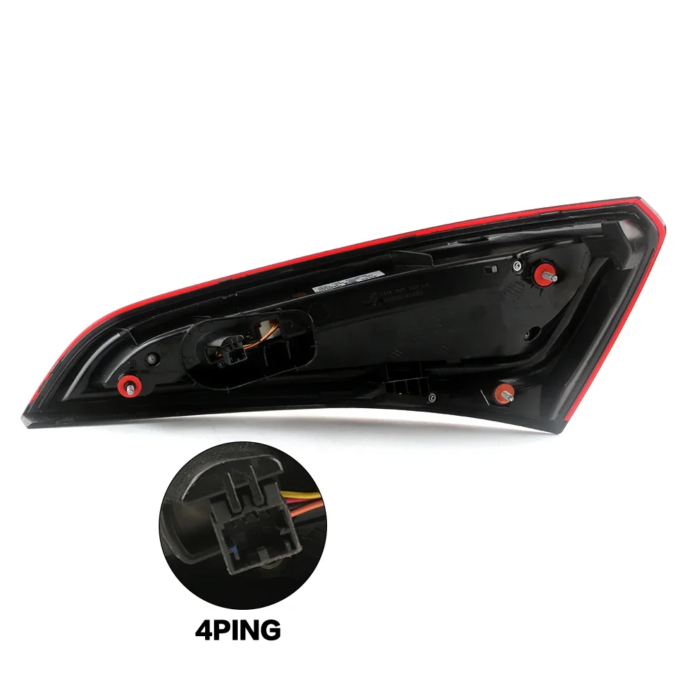 LED الخلفية الذيل ضوء لأودي Q5 2013 2014 2015 2016 2017 سيارة إشارة مصباح مكبح الوفير تحذير ضوء