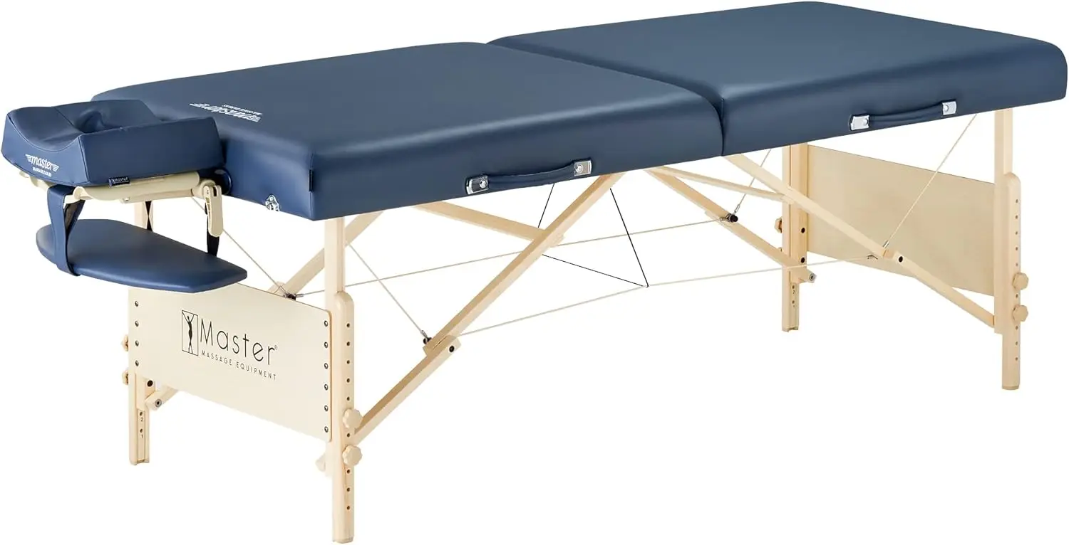 

Master Massage Coronado Portable Massage Table Pro Package- Adjustable Height, Working Capacity of 750 lbs. and 3-Inch Foam