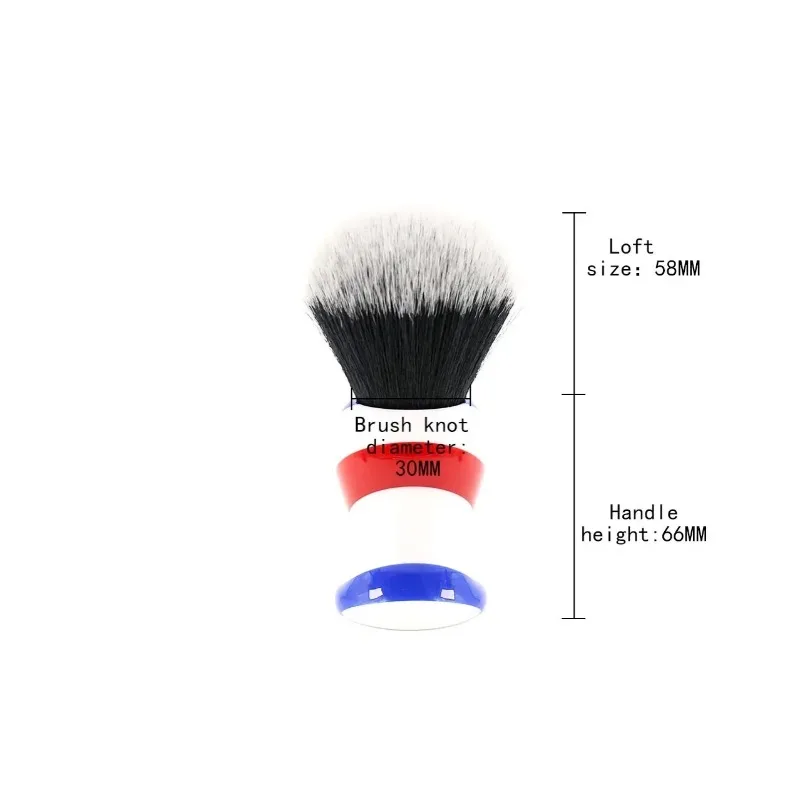 YAQI мужские 30 мм Monster Barber Pole Color бритвенные кисти для чистки лица 2025 модная современная высококачественная влажная кисточка для бритья